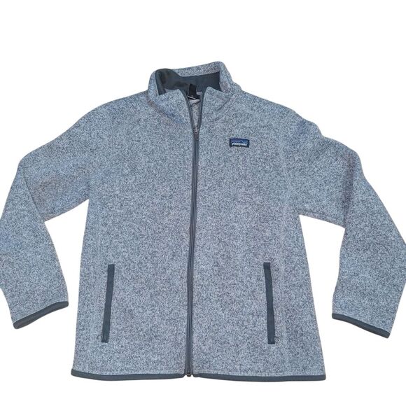 🛍️Patagonia Gray Fleece Jacket - Picture 1 of 5